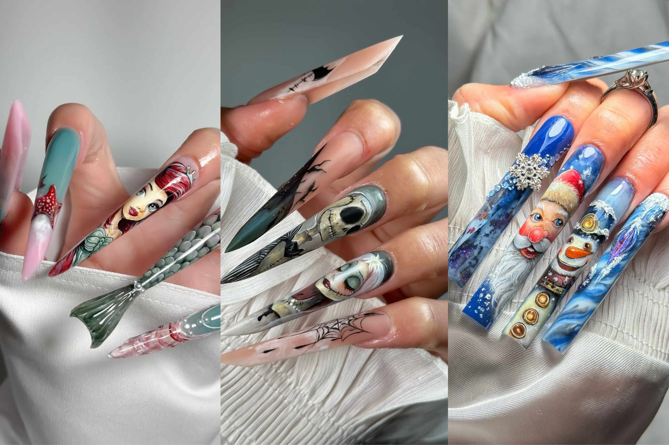Những bộ nail được chính tay Le Truong design tỉ mỉ, độc đáo