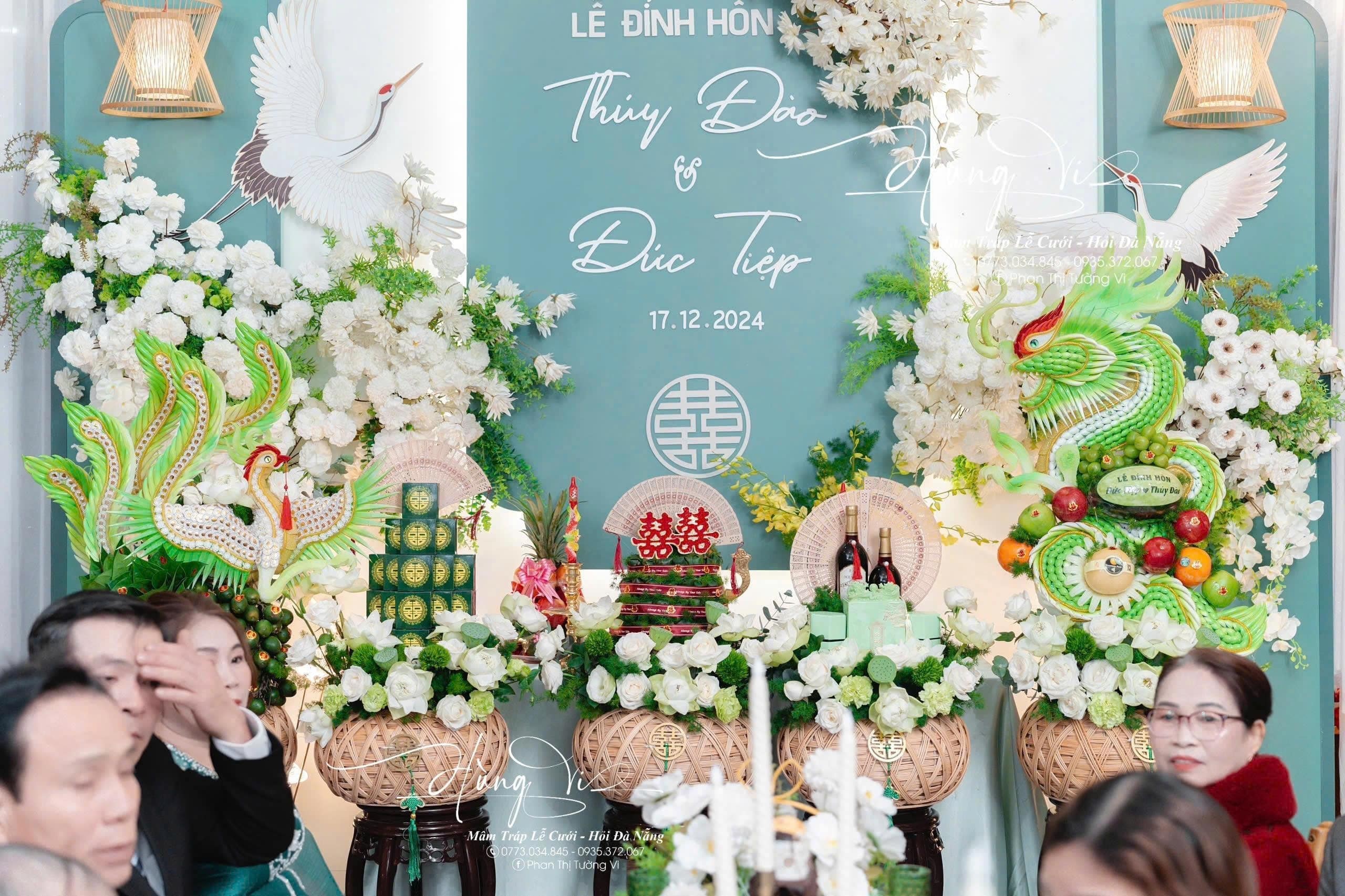 Mâm Tráp Cưới Hỏi Hùng Vi - 2