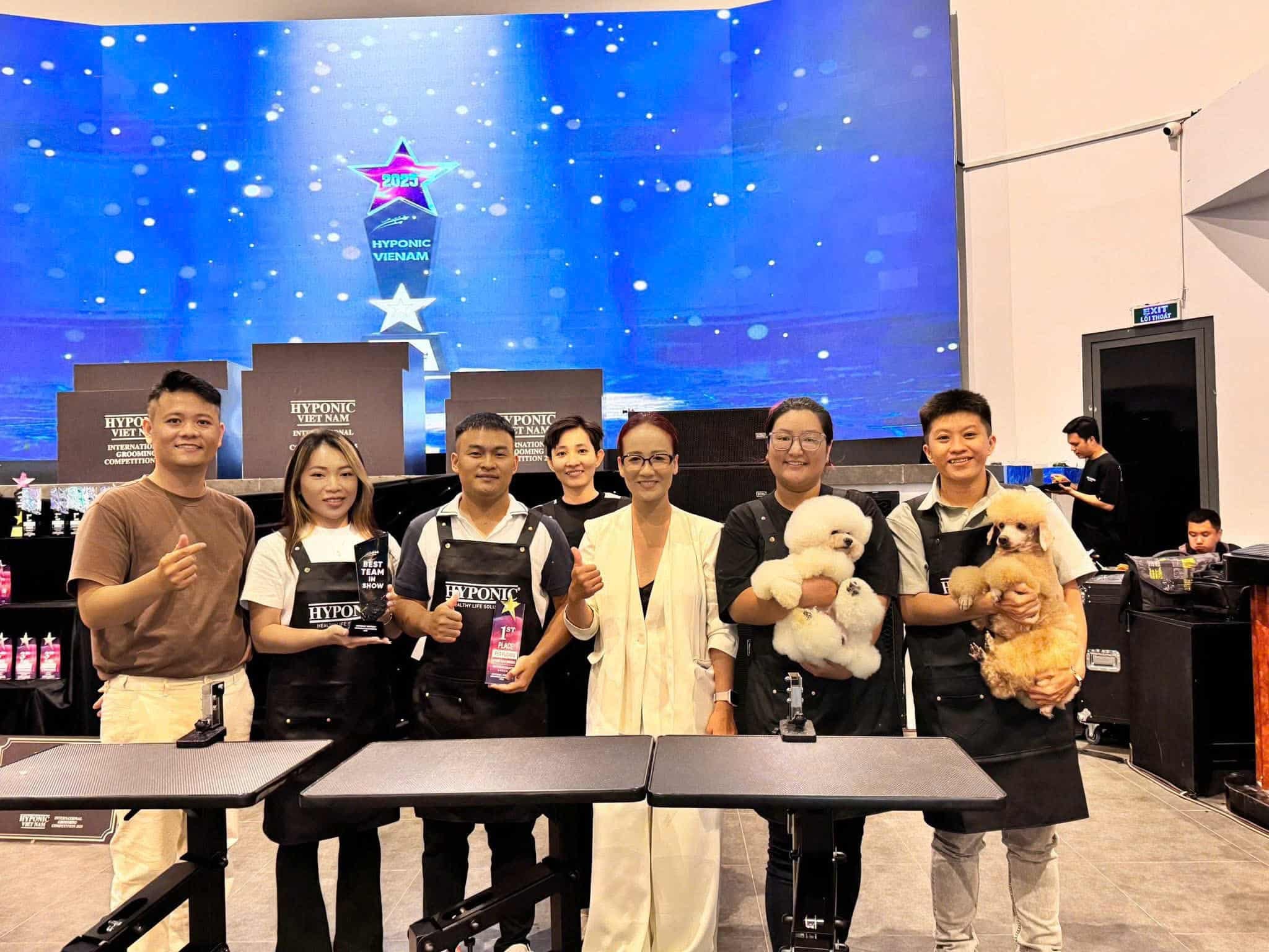 Mỗi thành tích là một bước khẳng định rằng groomer Việt hoàn toàn có thể vươn tầm thế giới