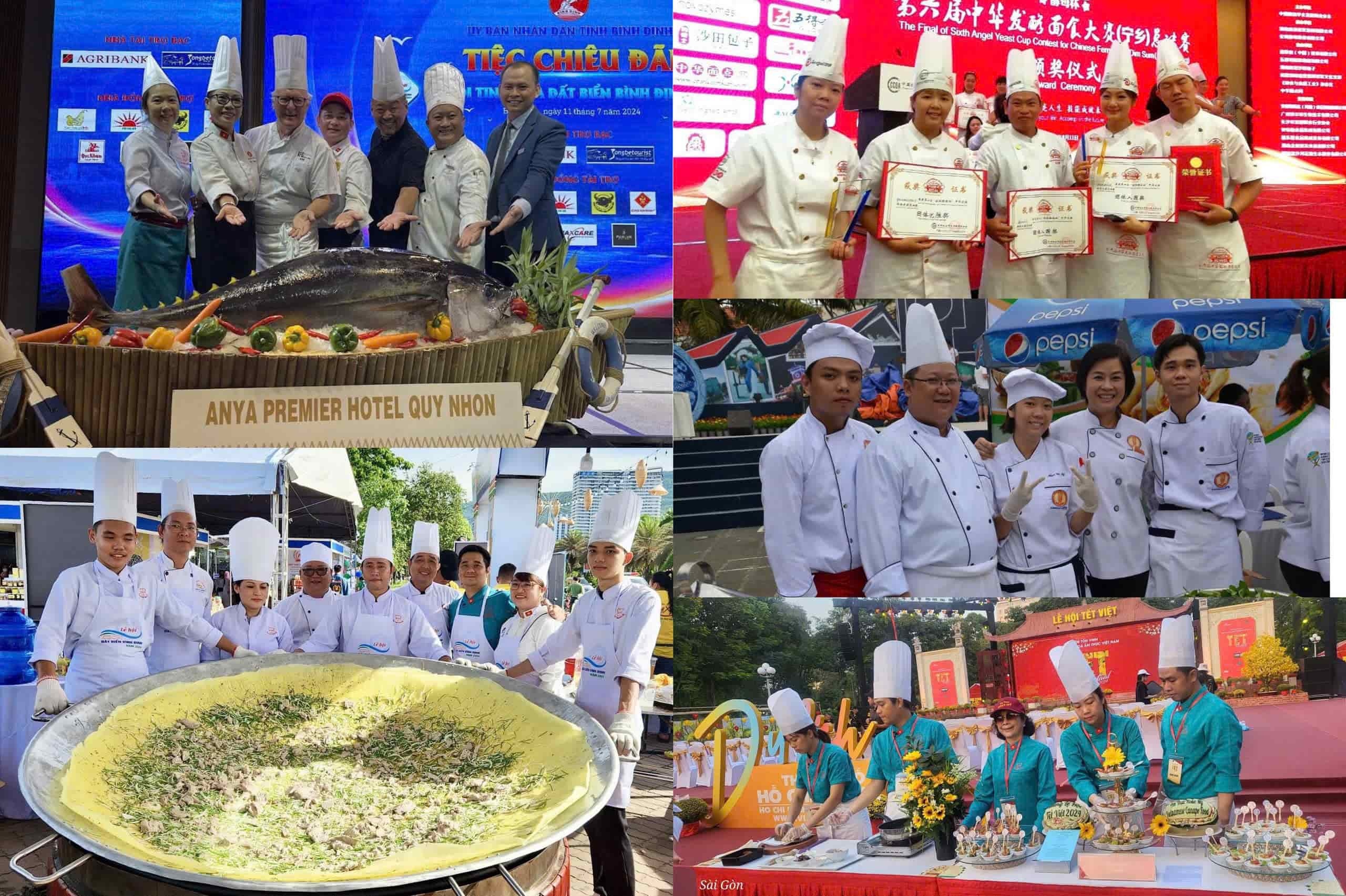 Ẩm Thực Hoàn Mỹ tham gia rất nhiều các chương trình về ẩm thực trong nước