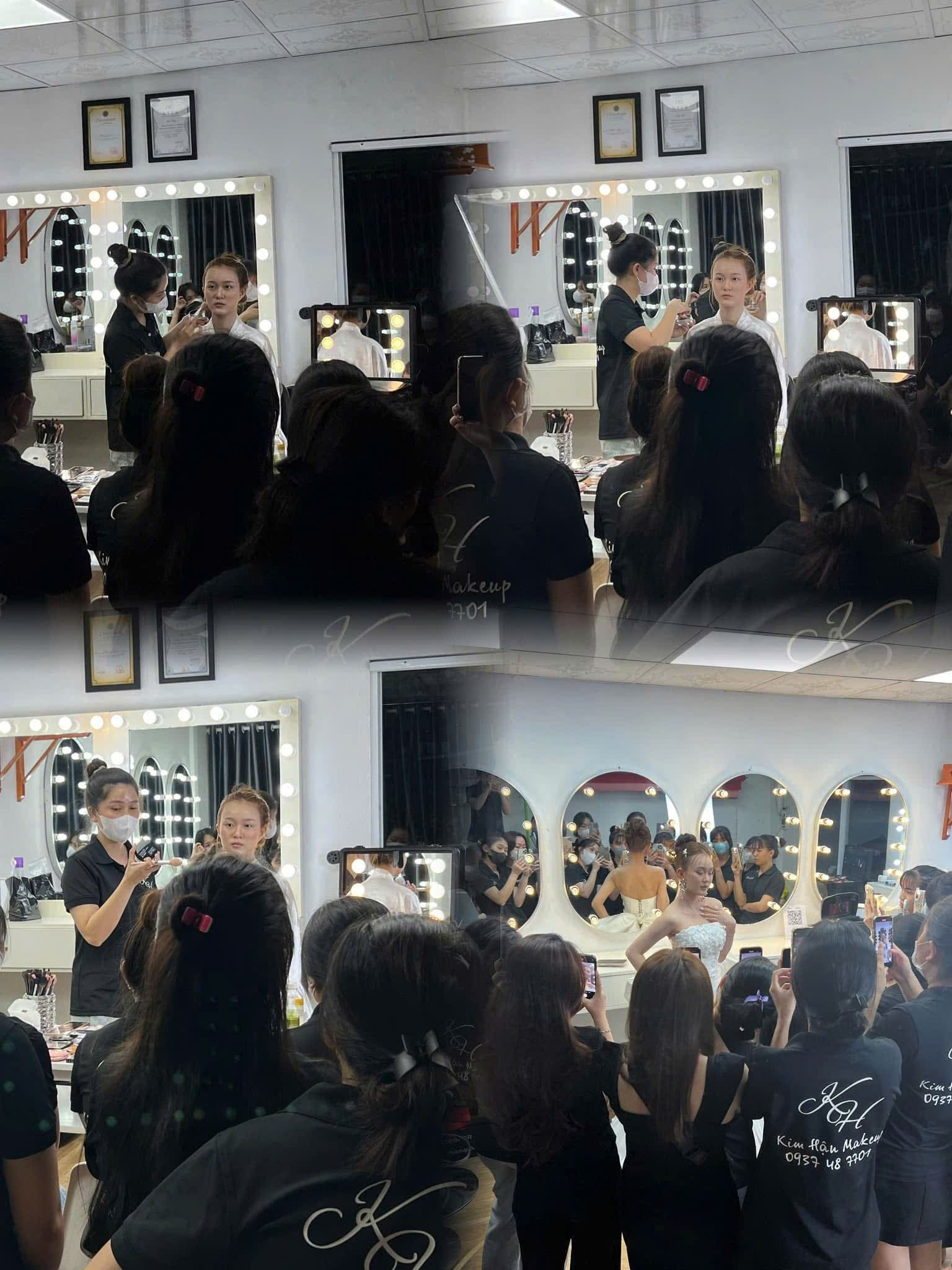 Kim Hậu dành nhiều tâm huyết cho công tác đào tạo