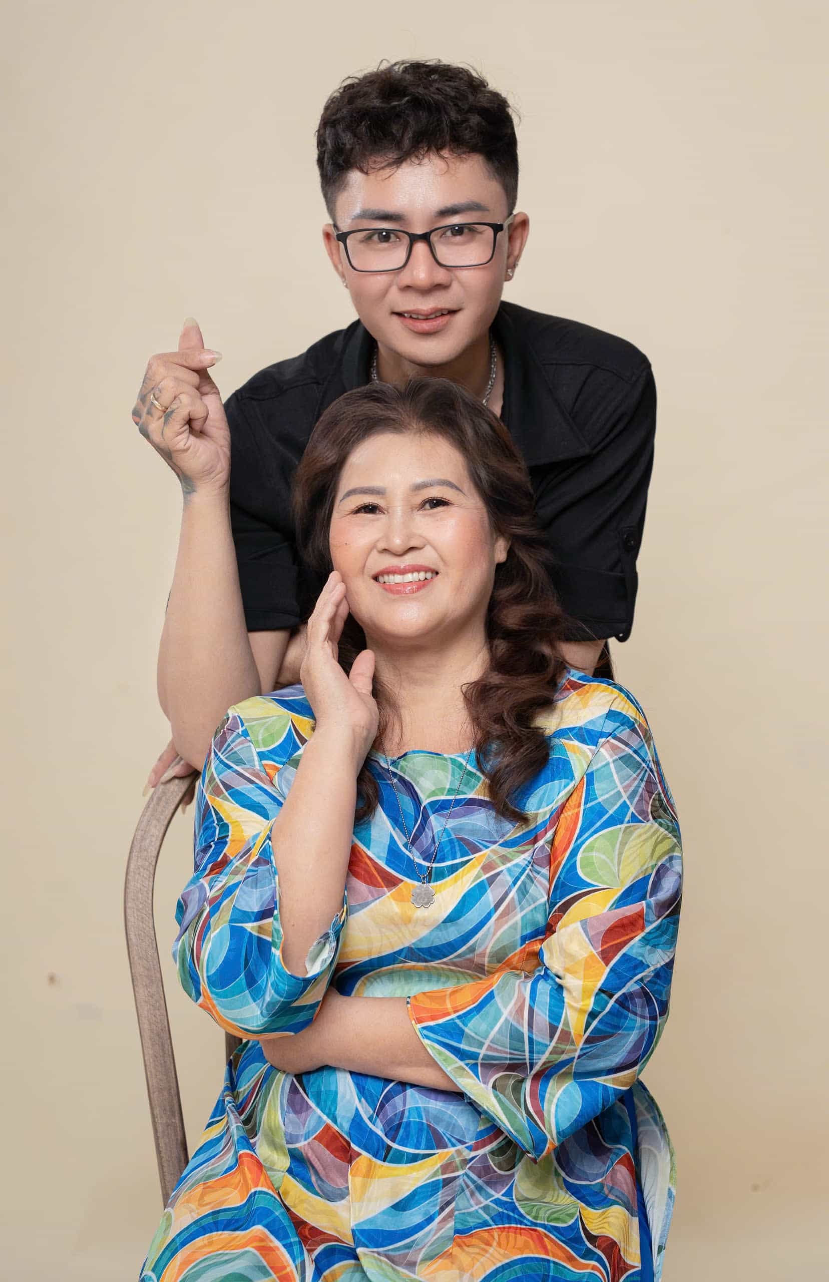 Nguyên Phát và mẹ ruột của mình