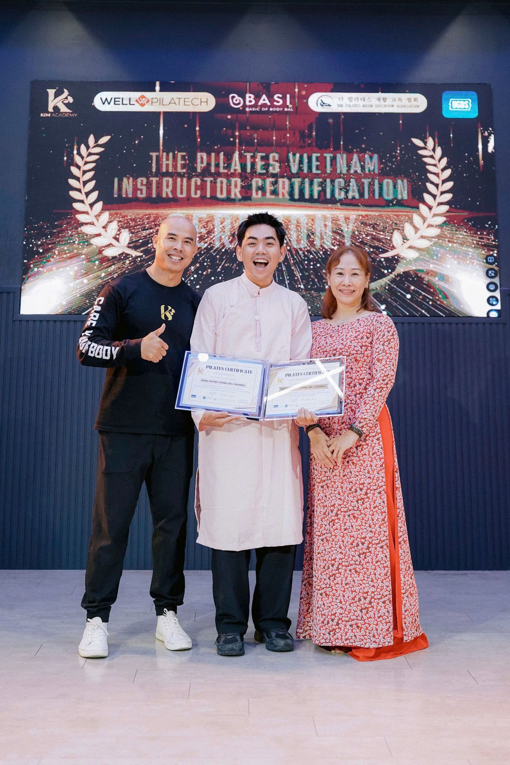 Thành An - HLV Pilates Rehab tại KIM Pilates Plus