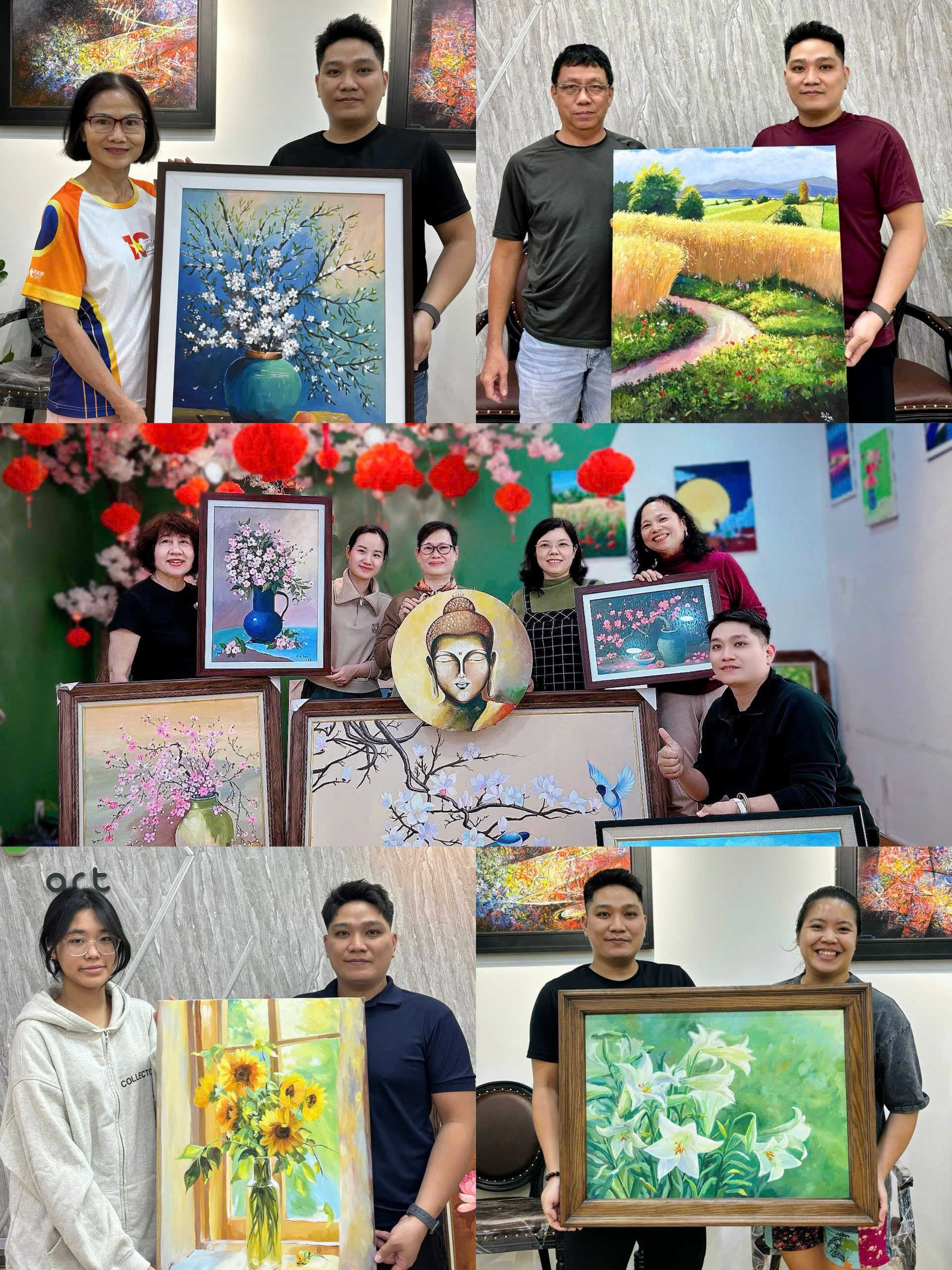 Xưởng vẽ Sơn Tùng Art với đa dạng khoá học phù hợp với nhiều đối tượng học viên