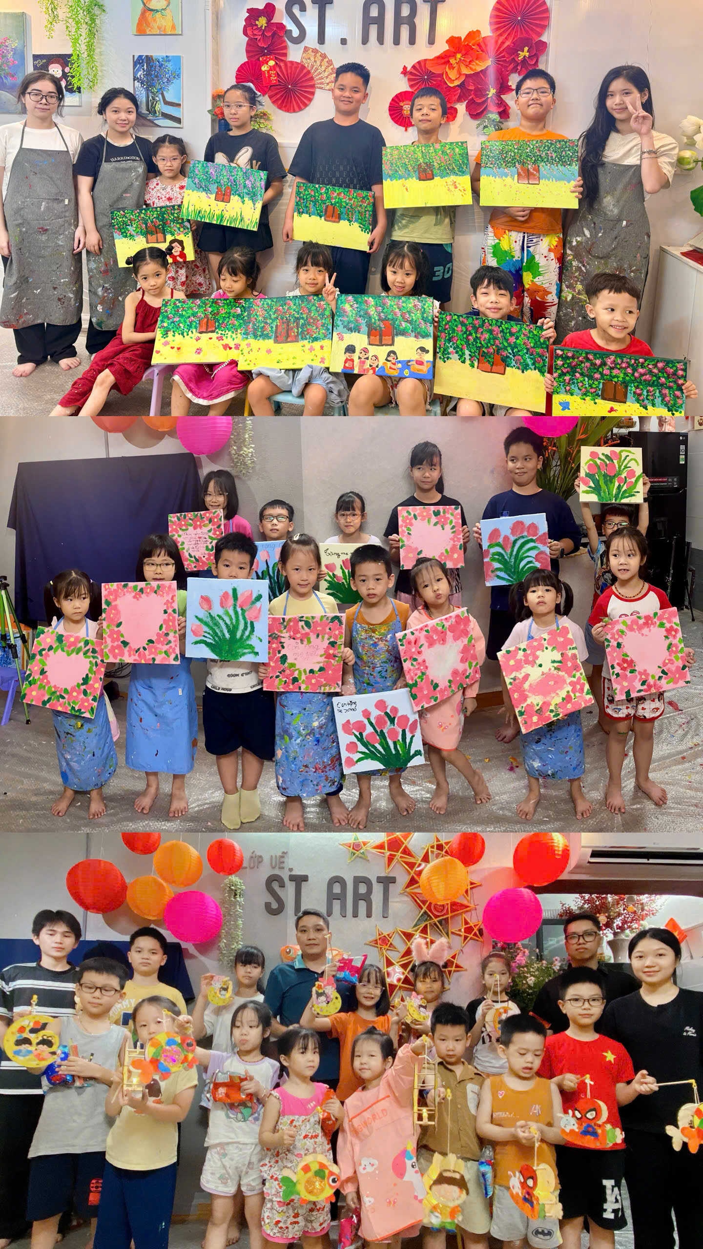 Xưởng vẽ Sơn Tùng Art: Nơi hội họa trở thành hành trình nuôi dưỡng sự sáng tạo và hạnh phúc