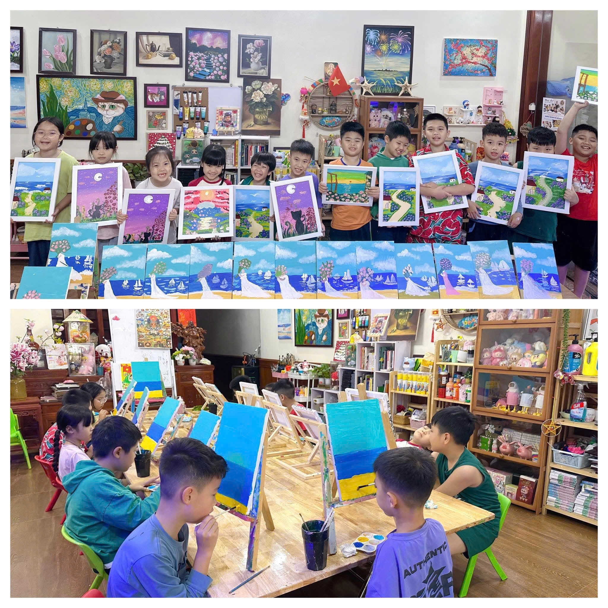 Meow Art – nơi mỗi nét vẽ là một hành trình khám phá sáng tạo của trẻ