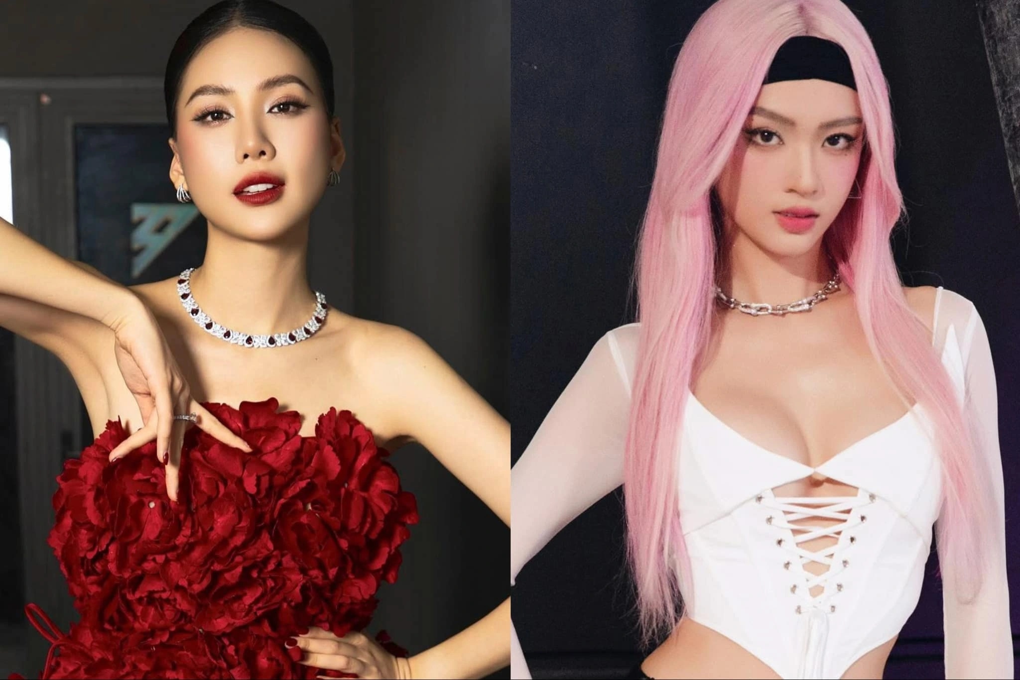 Vũ Thúy Quỳnh và Bùi Quỳnh Hoa trở thành cái tên được nhắc đến nhiều sau tập 4 của chương trình Miss International Queen Vietnam