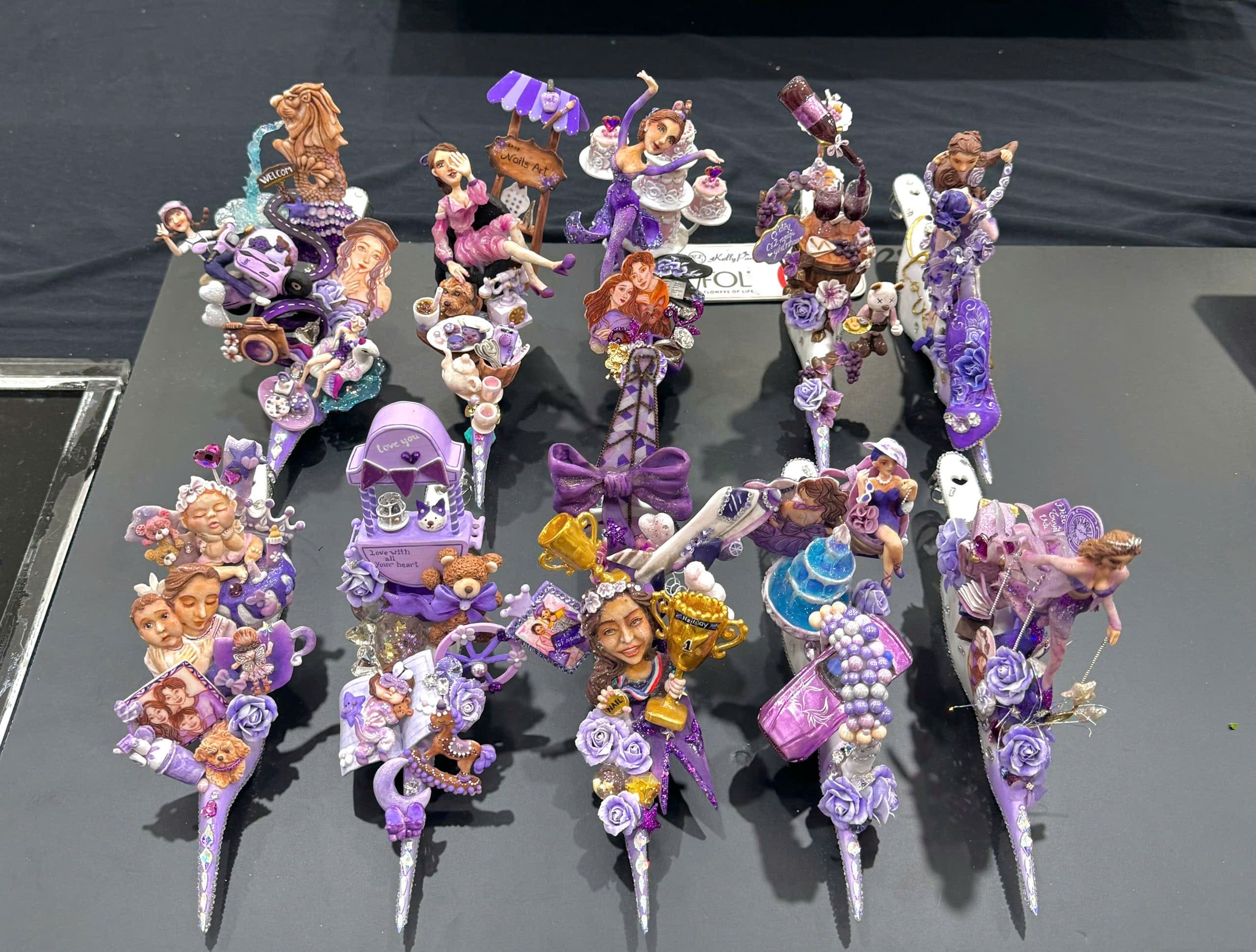 Sản phẩm nail được thực hiện bởi Ý Phương