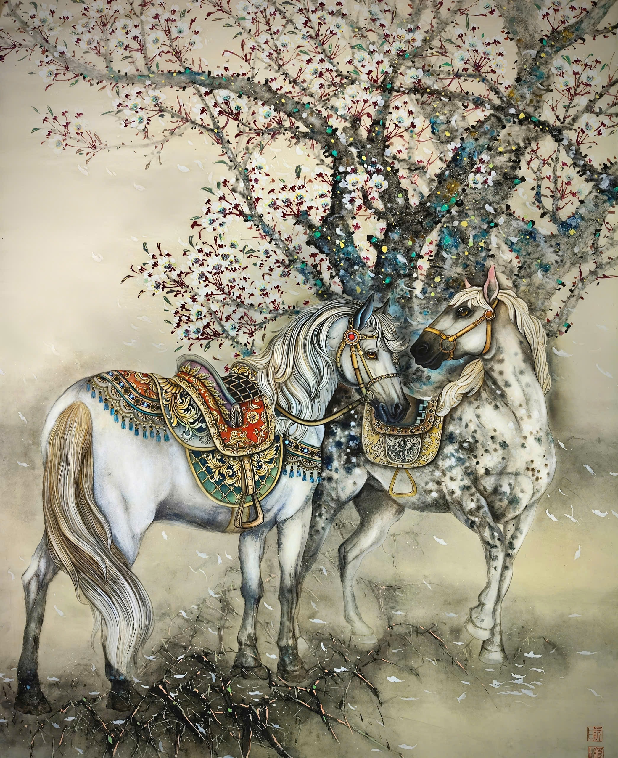 Tác phẩm “Vườn Xuân” của tác giả Nguyễn Nhật