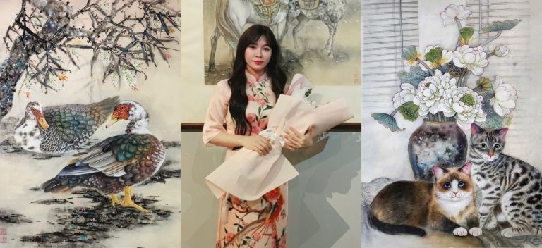 Nguyễn Nhật – Họa sĩ trẻ kể chuyện bằng tranh thủy mặc và những khoảng lặng của cảm xúc