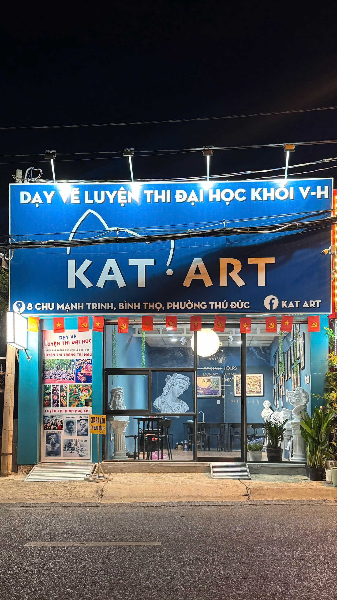 KAT ART với 3 cơ sở đào tạo tại TP.HCM
