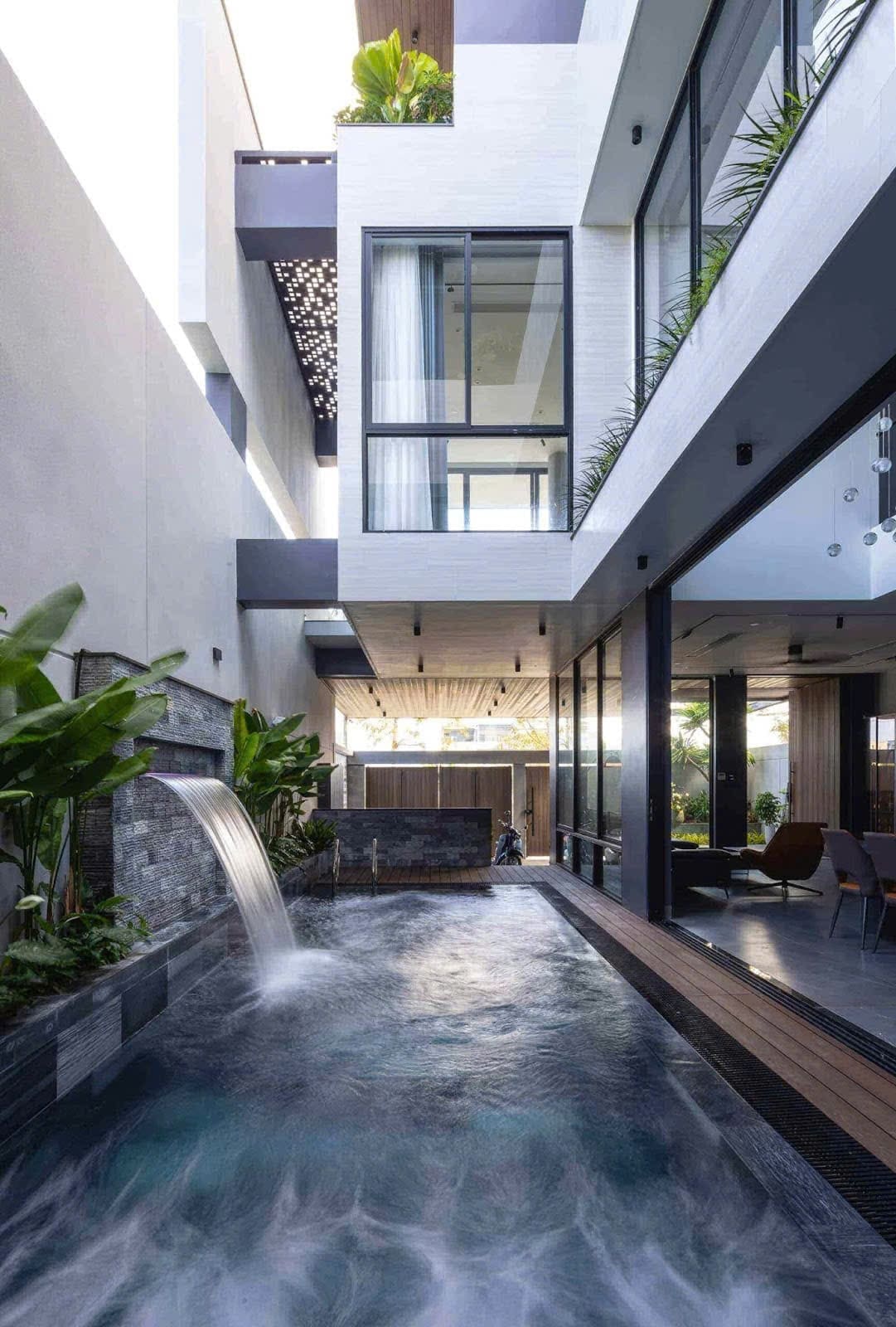 Ba Ninh Home - Ngôi nhà thiết kế mở tối giản nhưng độc đáo được Nhà Đẹp Quảng Nam thực hiện