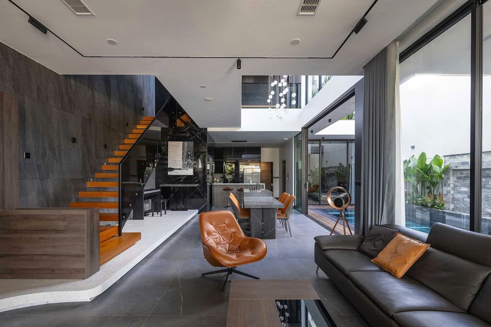 Ba Ninh Home - Ngôi nhà thiết kế mở tối giản nhưng độc đáo được Nhà Đẹp Quảng Nam thực hiện